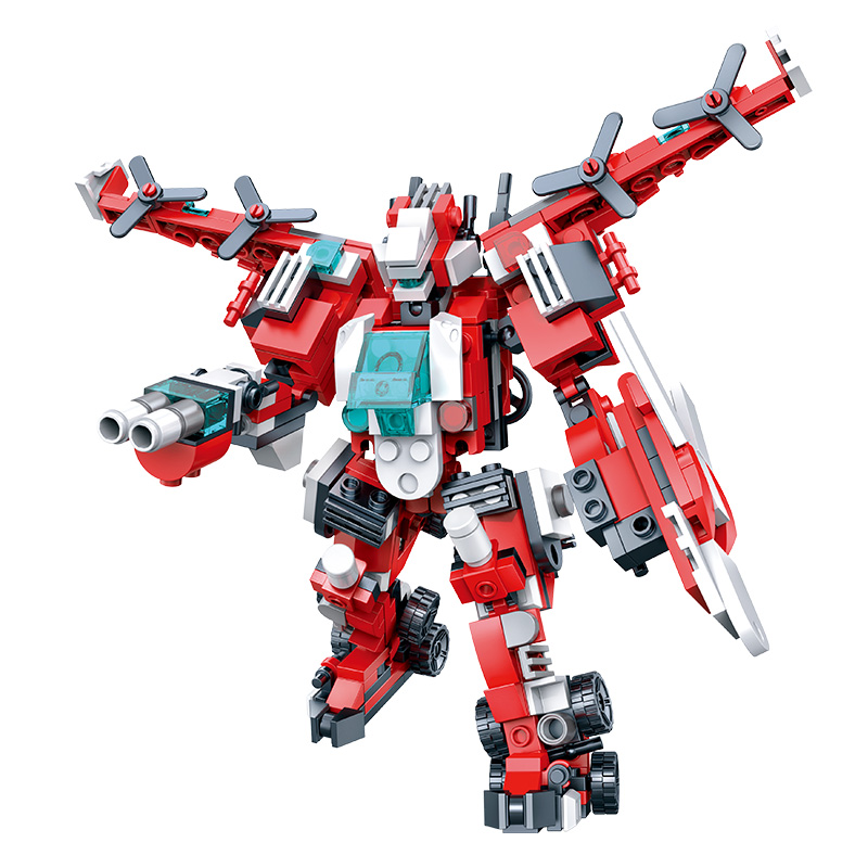 DL-20103绛天赤焰 八合一合体说明书