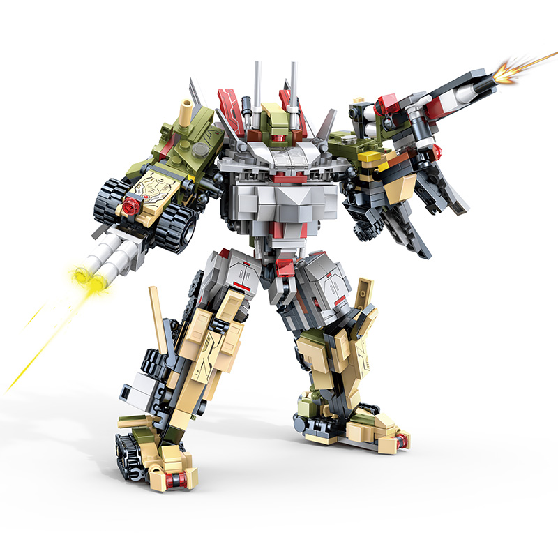 DL-20105战甲勇士 六合一合体说明书